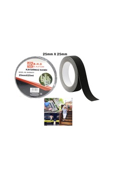 B.h.d Bhd-00470 Bant 25mm X 25mt Siyah Bandı Kaydırmaz