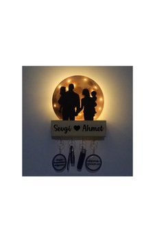 Işıklı Pleksi Dolunay Kişiselleştirilebilir Dekoratif Biblo Family 4 Kişilik Aile Anahtar Askılığı Sarı - 740034972 Işıklı Pleksi Dolunay Kişiselleştirilebilir Dekoratif Biblo Family 4 Kişilik Aile Anahtar Askılığı Sarı - 740034972