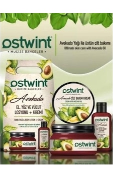 Ostwint Avokado Özlü El Yüz ve Vücut Losyonu 100 ML + Avokado Cilt Bakım Kremi 300 ML Ostwint Avokado Özlü El Yüz ve Vücut Losyonu 100 ML + Avokado Cilt Bakım Kremi 300 ML