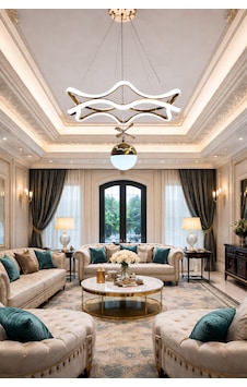 Modern Lüks Salon Model Ledlı 3 Renk Gold Avıze Altın - Gold Modern Lüks Salon Model Ledlı 3 Renk Gold Avıze Altın - Gold