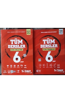 6.sınıf Tüm Dersler Konu Anlatım+soru Bankası Takım Sınav Yayınll 6.sınıf Tüm Dersler Konu Anlatım+soru Bankası Takım Sınav Yayınll