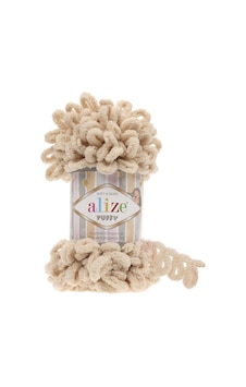 Alize Puffy El Örgü İpi (5 Li Paket) - 310-Bal Köpüğü Alize Puffy El Örgü İpi (5 Li Paket) - 310-Bal Köpüğü