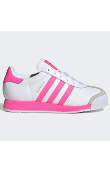 Adidas Samoa J Leather Unisex White Pink Sneaker Hakiki Deri Günlük Spor Ayakkabı Beyaz Pembe Adidas Samoa J Leather Unisex White Pink Sneaker Hakiki Deri Günlük Spor Ayakkabı Beyaz Pembe