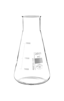 Simax Cam Erlen 2000 ML Erlenmeyer Flask Geniş Boyunlu Simax Cam Erlen 2000 ML Erlenmeyer Flask Geniş Boyunlu