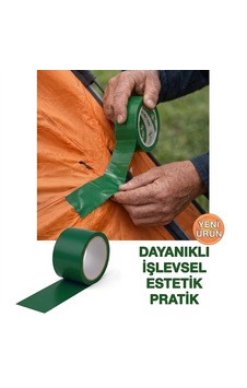 Tamir Bandı 48x10 Metre Çadır Branda Su Geçirmez Bez Bant Güçlü Yapışkan Onarım Bandı Tamir Bandı 48x10 Metre Çadır Branda Su Geçirmez Bez Bant Güçlü Yapışkan Onarım Bandı