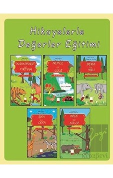 Hikayelerle Değerler Eğitimi Seti-5 Kitap Takım - Özkan Yaman - Yarım Elma Yayınları