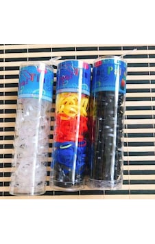 Cimcime Saç Lastiği Seti 3 Paket Çok Renkli