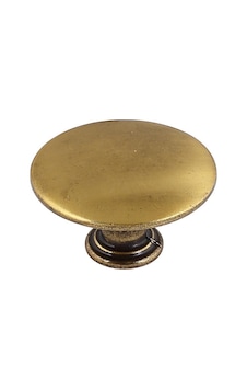 Gürçayhırdavat Ahu Düğme Kulp 40Mm Antik Sarı Gürçayhırdavat Ahu Düğme Kulp 40Mm Antik Sarı