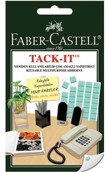 Faber Castell Hamur Yapıuştırıcı Patafix 90 Adet Sakızı Tack It N11.254
