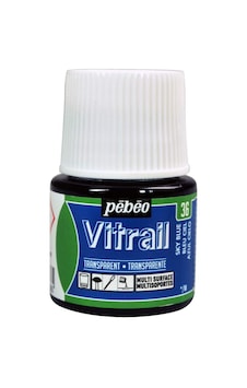 Pebeo Vitrail Cam Boyası 45ml - 36 Sky Blue Pebeo Vitrail Cam Boyası 45ml - 36 Sky Blue