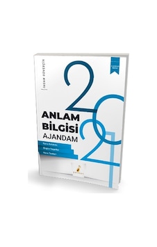 YKS TYT Anlam Bilgisi Ajandam - 2 - İhsan Güverçin - Pelikan Yayınları YKS TYT Anlam Bilgisi Ajandam - 2 - İhsan Güverçin - Pelikan Yayınları