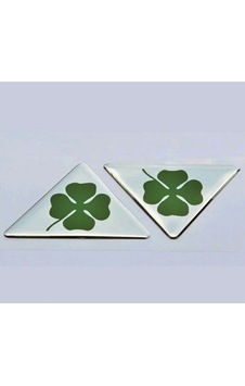 Alfa Romeo Yonca Amblem 3D Sticker 2 Adet