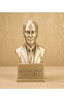 Sanat Ve Tarih İç İçe Dekoratif 15 Cm Mustafa Kemal Atatürk Büstü Masaüstü Hediyelik Sanat Ve Tarih İç İçe Dekoratif 15 Cm Mustafa Kemal Atatürk Büstü Masaüstü Hediyelik