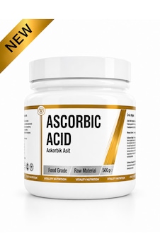 Vitality Nutrition Ascorbic Acid - Askorbik Asit Vitamin C 500 Gr Vitality Nutrition Ascorbic Acid - Askorbik Asit Vitamin C 500 Gr