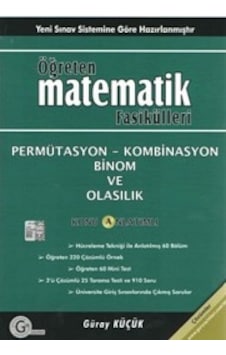 Öğreten Matematik Fasikülleri & Permütasyon-Kombinasyon Binom V Öğreten Matematik Fasikülleri & Permütasyon-Kombinasyon Binom V