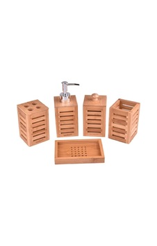 Aqua - Banyo Seti 5 Parça Çok Renkli Aqua - Banyo Seti 5 Parça Çok Renkli