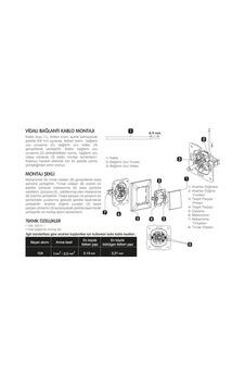 Tekli Anahtar Modern Tasarım 1 Adet Klemensli Tekli Anahtar Modern Tasarım 1 Adet Klemensli
