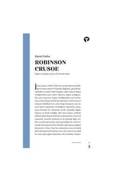 Robinson Cruose - Daniel Defoe - Turkuvaz