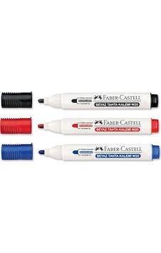 Faber Castell Tahta Kalemi W20 Doldurulabilir Siyah + Kırmızı + Mavi Çok Renkli Faber Castell Tahta Kalemi W20 Doldurulabilir Siyah + Kırmızı + Mavi Çok Renkli