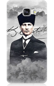 Samsung Galaxy A3 2016 Uyumlu Atatürk Portresi Desenli Silikon Kılıf Samsung Galaxy A3 2016 Uyumlu Atatürk Portresi Desenli Silikon Kılıf