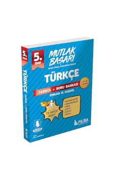 5.Sınıf Mutlak Başarı Türkçe Fasikül ve Soru Bankası - Muba Yayınları 5.Sınıf Mutlak Başarı Türkçe Fasikül ve Soru Bankası - Muba Yayınları