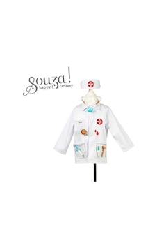 Souza Doktor Kostüm Seti - 4-7 Yaş 104-122 Cm Çok Renkli Souza Doktor Kostüm Seti - 4-7 Yaş 104-122 Cm Çok Renkli