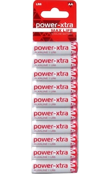 Power-xtra Maxlife - Lr06/aa Size Alkaline Pil - 10lu Blister Power-xtra Maxlife - Lr06/aa Size Alkaline Pil - 10lu Blister