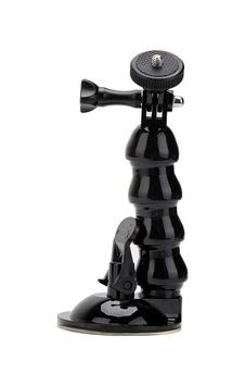 Ayex Ax-231 Vantuzlu Araç İçi Esnek Kamera Tutucu Gopro, Osmo Action, Insta360 İle Uyumlu, 1/4 Vida Bağlantılı, Sku: Zeus8690010106346
