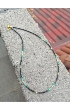 Boncuk Ay Kolye Şık Hediye Model 9e567a Çok Renkli Boncuk Ay Kolye Şık Hediye Model 9e567a Çok Renkli