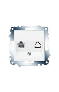 Telefon Prızı Rj11 Beyaz