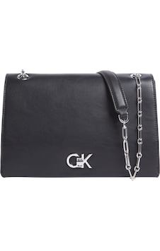 Calvin Klein Ck Re-lock Medıum Chaın Kadın Siyah Çanta Lv04f3104g-ub1 Siyah