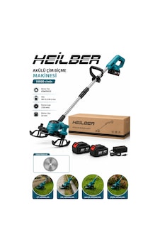 Heilber Ba011532 Akülü Çim Kesme Makinesi 36v Çift Akülü Kömürsüz Motor Misinalı Mini Tırpan Ot Kesme Makine Heilber Ba011532 Akülü Çim Kesme Makinesi 36v Çift Akülü Kömürsüz Motor Misinalı Mini Tırpan Ot Kesme Makine