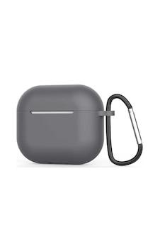 Smcase Apple Uyumlu AirPods 3. Nesil Kılıf Kancalı Mat Silikon A11 Smcase Apple Uyumlu AirPods 3. Nesil Kılıf Kancalı Mat Silikon A11