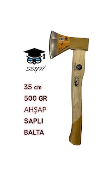35 Cm 500 Gr Ahşap Saplı Balta