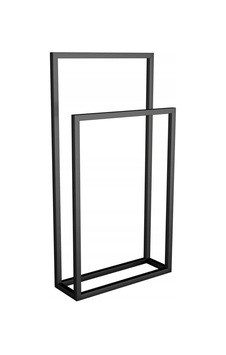 Lacerda Siyah Metal Havluluk 2'li Siyah3