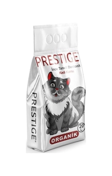 Prestige Doğal Kokusuz İnce Taneli Topaklaşan Bentonit Kedi Kumu 20 L Prestige Doğal Kokusuz İnce Taneli Topaklaşan Bentonit Kedi Kumu 20 L