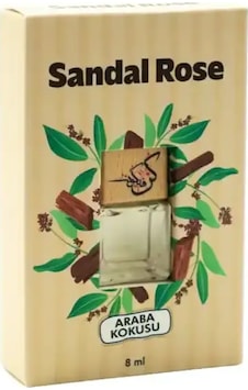 Sandal Rose Araba Kokusu 8 Ml Sandal Rose Araba Kokusu 8 Ml