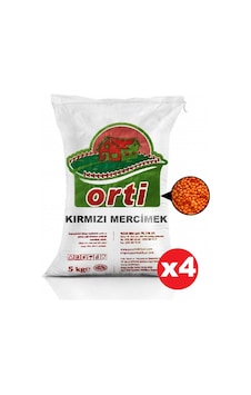 Orti Kırmızı Mercimek 4 x 5 KG Orti Kırmızı Mercimek 4 x 5 KG