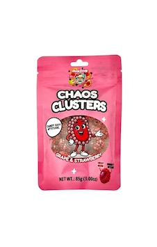 Chaos Candy Chaos Clusters Grape & Strawberry 85g