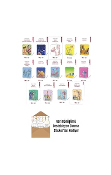 Roald Dahl 14 Kitap Set + Okuma Sticker'ları Roald Dahl 14 Kitap Set + Okuma Sticker'ları