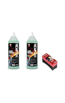 Newmix 2'Li Set Jel Lastik Parlatıcı 1.25Kgx2 Uygulama Süngeri Newmix 2'Li Set Jel Lastik Parlatıcı 1.25Kgx2 Uygulama Süngeri