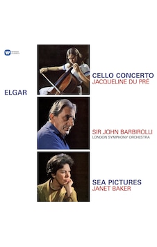 Jacqueline Du Pre Janet Baker John Barbirolli - Elgar: Cello Concerto, Sea Pictures - Plak Jacqueline Du Pre Janet Baker John Barbirolli - Elgar: Cello Concerto, Sea Pictures - Plak