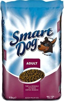 Smart Dog Biftekli Yetişkin Köpek Maması 15 KG