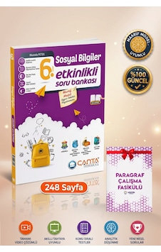 Çanta Yayınları 6.sınıf Sosyal Bilgiler Soru Bankası Maarif Model Çanta Yayınları 6.sınıf Sosyal Bilgiler Soru Bankası Maarif Model