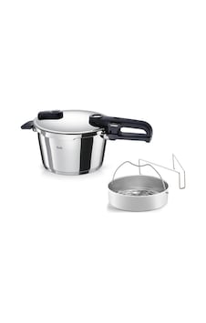 Fissler Vitaquick Edition Düdüklü Tencere 4,5 Litre Açık Bej