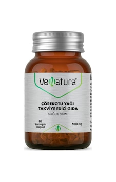 Venatura Çörekotu Yağı 60 Yumuşak Kapsül Venatura Çörekotu Yağı 60 Yumuşak Kapsül
