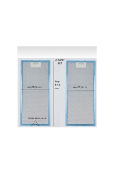 20,5 X 47,4 Cm Aspiratör Davlumbaz Alüminyum Yağ Filtresi 2 Adet 20,5 X 47,4 Cm Aspiratör Davlumbaz Alüminyum Yağ Filtresi 2 Adet