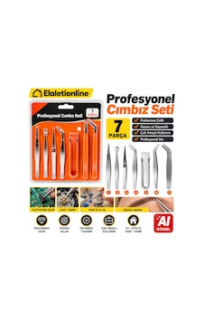 Profesyonel Cımbız Seti 7 Parça Hassas Uçlu Elektronik, Saat Tamiri, Hobi Ve Çok Amaçlı Kullanım - 942390107