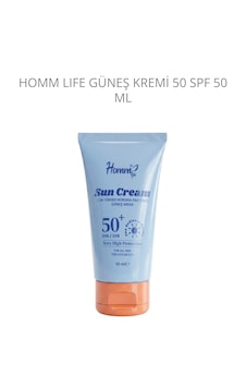 Homm Life Güneş Kremi 50 Spf 50ml 16690187 Homm Life Güneş Kremi 50 Spf 50ml 16690187