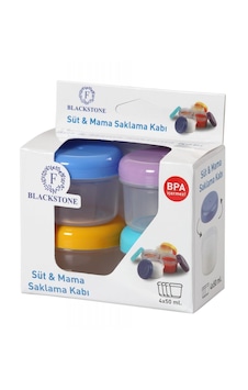 Anne Bebek Süt Ve Mama Ölçekli Sızdırmaz Saklama Kabı 4 Lü Set-50 Ml Şeffaf Anne Bebek Süt Ve Mama Ölçekli Sızdırmaz Saklama Kabı 4 Lü Set-50 Ml Şeffaf
